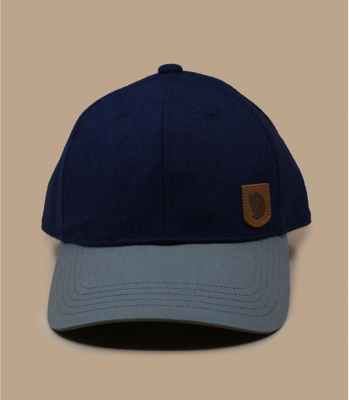 Greenland Wool cap dark navy Fjallraven